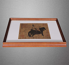 延安书画装裱配框服务案例